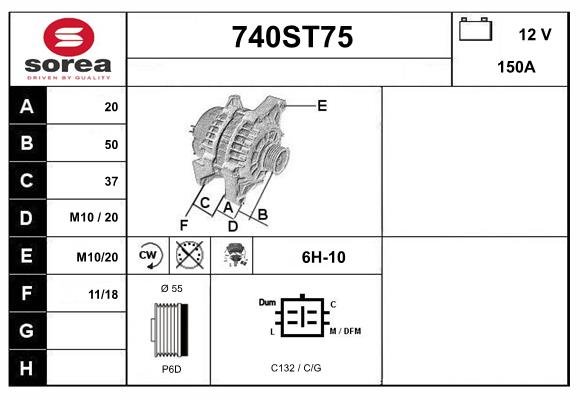 STARTCAR 740ST75