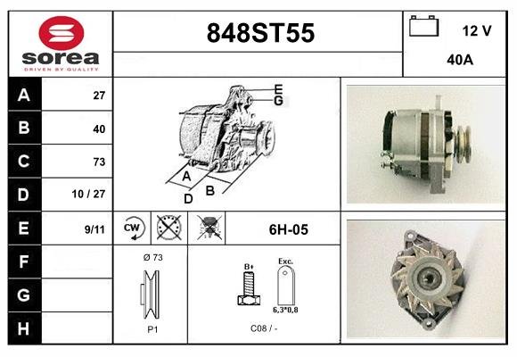 STARTCAR 848ST55 STARTCAR 848ST55
