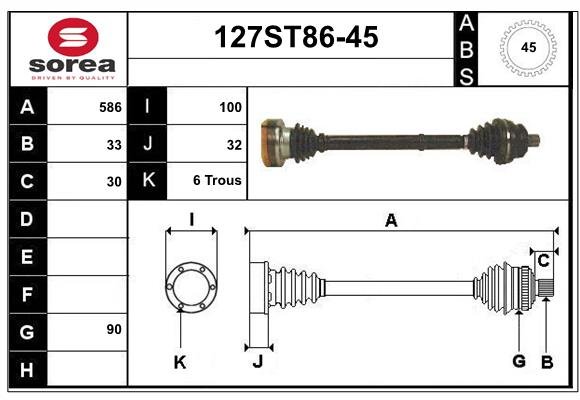 STARTCAR 127ST86-45