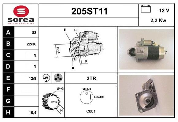 STARTCAR 205ST11