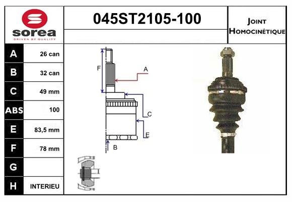 STARTCAR 045ST2105-100