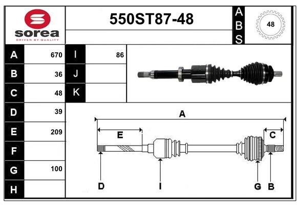 STARTCAR 550ST87-48