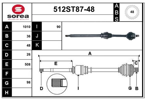 STARTCAR 512ST87-48