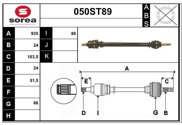 STARTCAR 050ST89 STARTCAR 050ST89