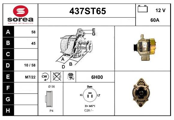 STARTCAR 437ST65 STARTCAR 437ST65