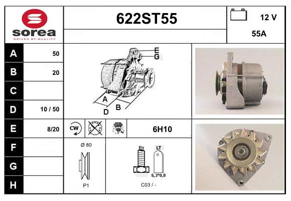 STARTCAR 622ST55