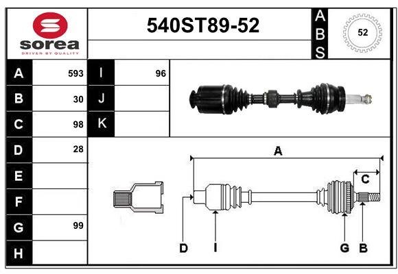 STARTCAR 540ST89-52