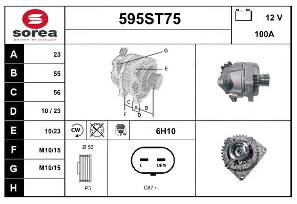 STARTCAR 595ST75