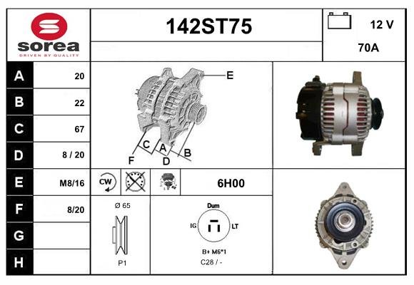 STARTCAR 142ST75 STARTCAR 142ST75