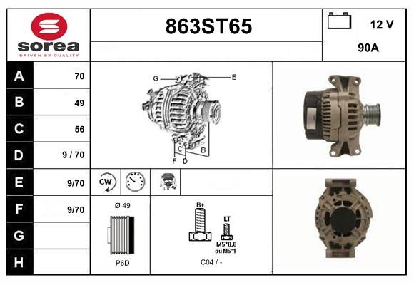 STARTCAR 863ST65