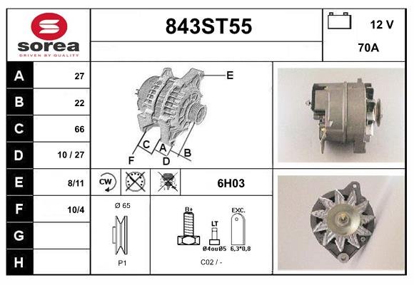 STARTCAR 843ST55 STARTCAR 843ST55