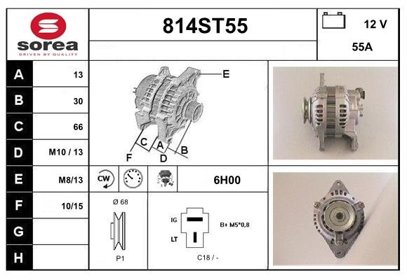 STARTCAR 814ST55