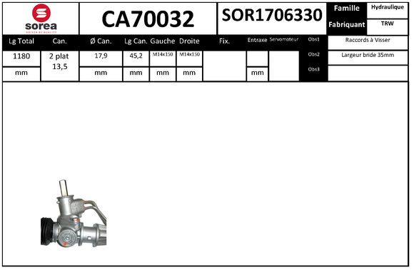 STARTCAR CA70032 STARTCAR CA70032