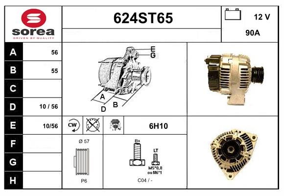 STARTCAR 624ST65