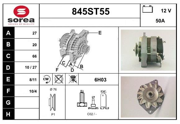 STARTCAR 845ST55 STARTCAR 845ST55