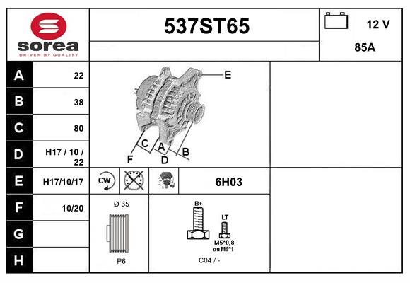 STARTCAR 537ST65