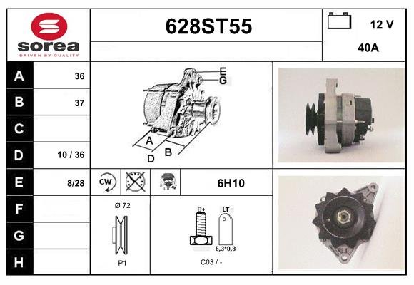 STARTCAR 628ST55