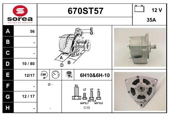 STARTCAR 670ST57 STARTCAR 670ST57