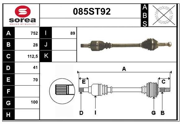 STARTCAR 085ST92