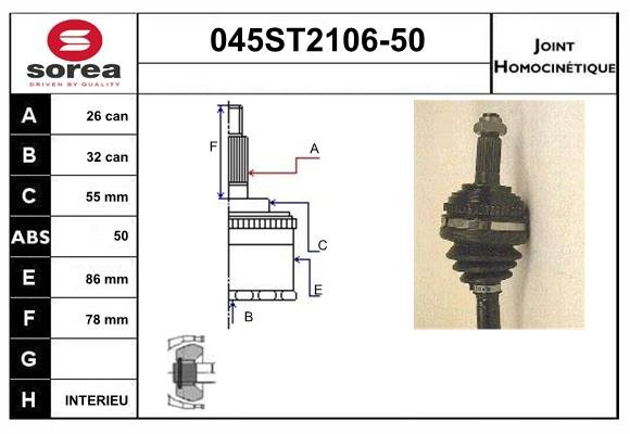 STARTCAR 045ST2106-50