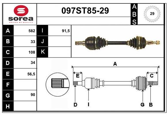 STARTCAR 097ST85-29 STARTCAR 097ST85-29