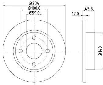 MINTEX MDK0105 MINTEX MDK0105