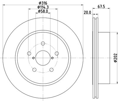 MINTEX MDC2554