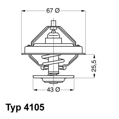 BorgWarner (Wahler) 4105.71D