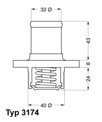 BorgWarner (Wahler) 3174.89D