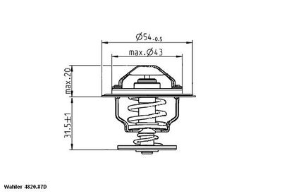 BorgWarner (Wahler) 4820.87D