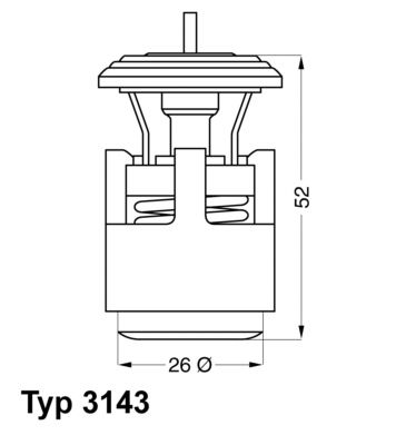 BorgWarner (Wahler) 3143.87D