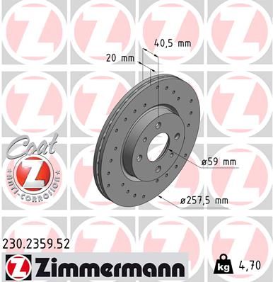 ZIMMERMANN 230.2359.52