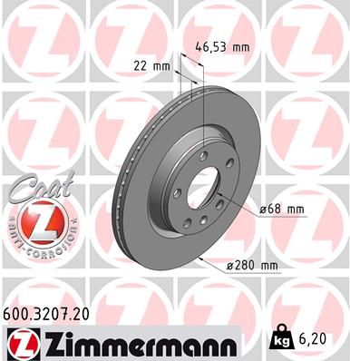 ZIMMERMANN 600.3207.20