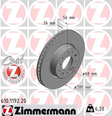 ZIMMERMANN 610.1192.20