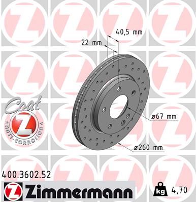 ZIMMERMANN 400.3602.52