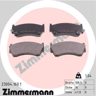 ZIMMERMANN 23004.160.1