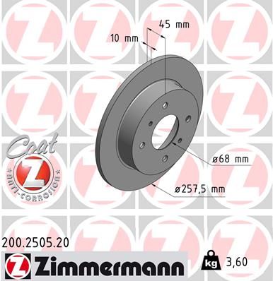 ZIMMERMANN 200.2505.20