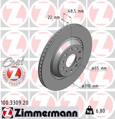 ZIMMERMANN 100.3309.20