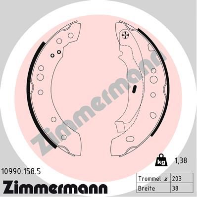 ZIMMERMANN 10990.158.5