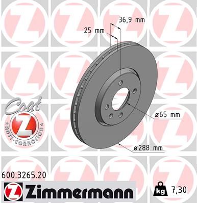 ZIMMERMANN 600.3265.20 ZIMMERMANN 600.3265.20