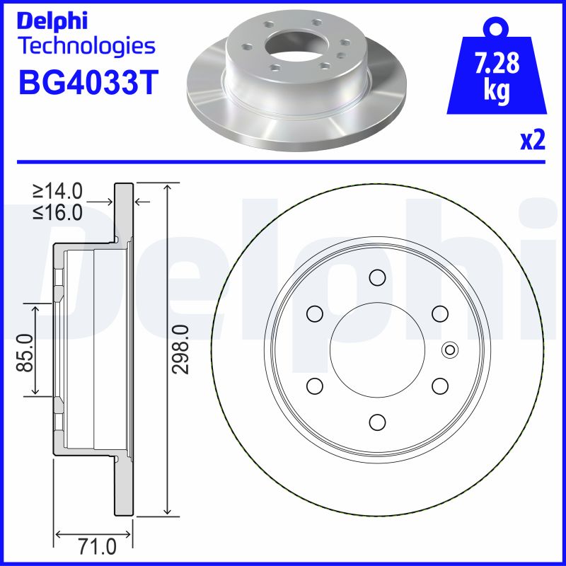 DELPHI BG4033T