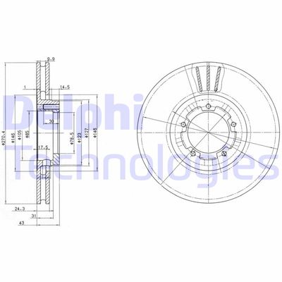 DELPHI BG2663