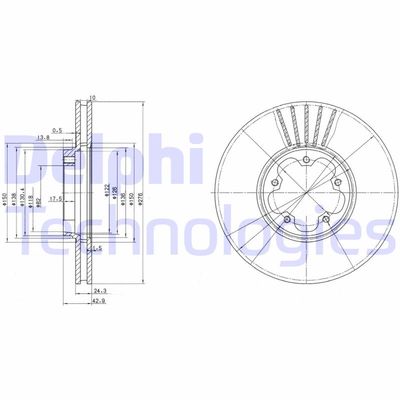 DELPHI BG3676