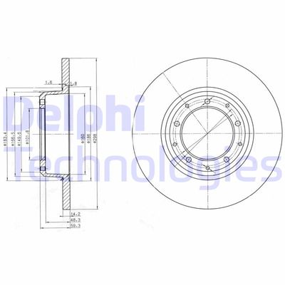 DELPHI BG3982