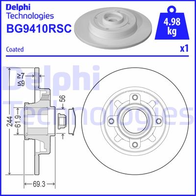 DELPHI BG9410RSC