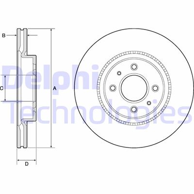 DELPHI BG4743C