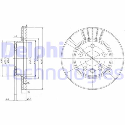 DELPHI BG3417