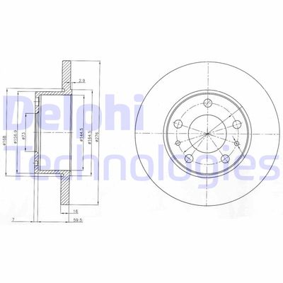 DELPHI BG3753