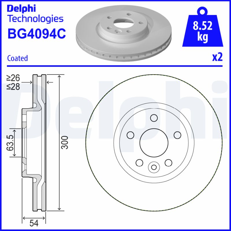 DELPHI BG4094C-18B1