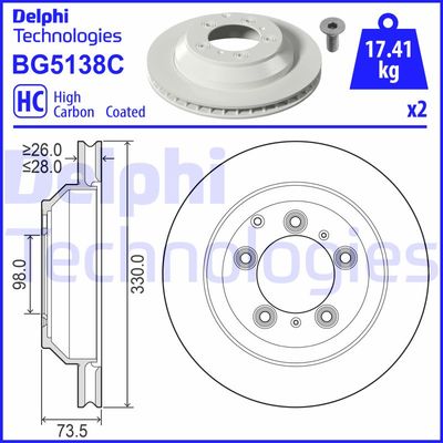 DELPHI BG5138C